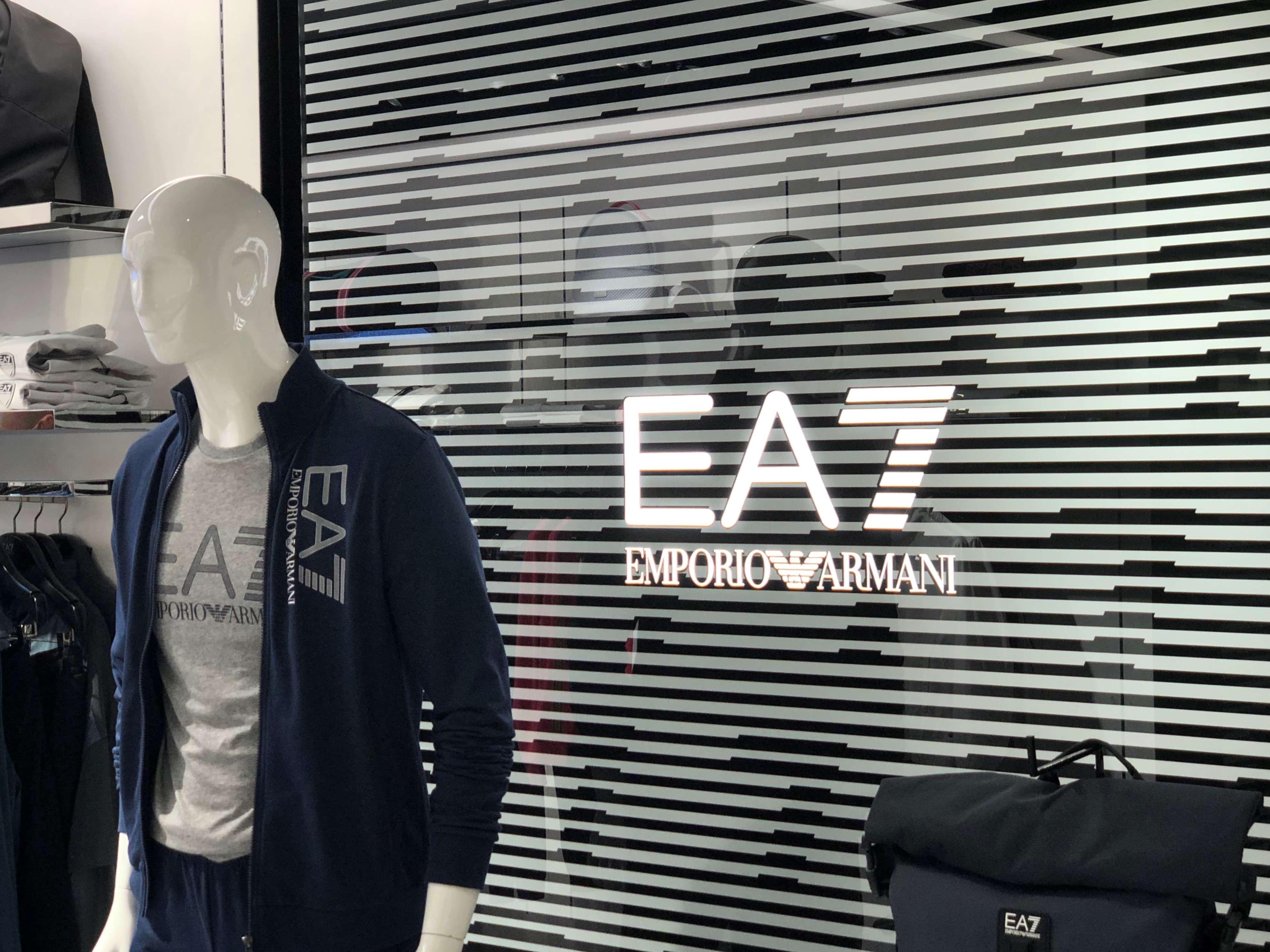 EA7 Emporio Armani Apparel Eyewear & Accessories Sports Shoes credit